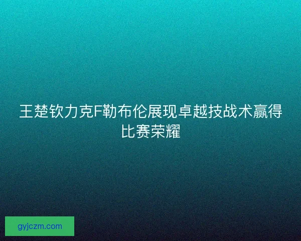 王楚钦力克F勒布伦展现卓越技战术赢得比赛荣耀 王楚钦力克F勒布伦展现卓越技战术赢得比赛荣耀